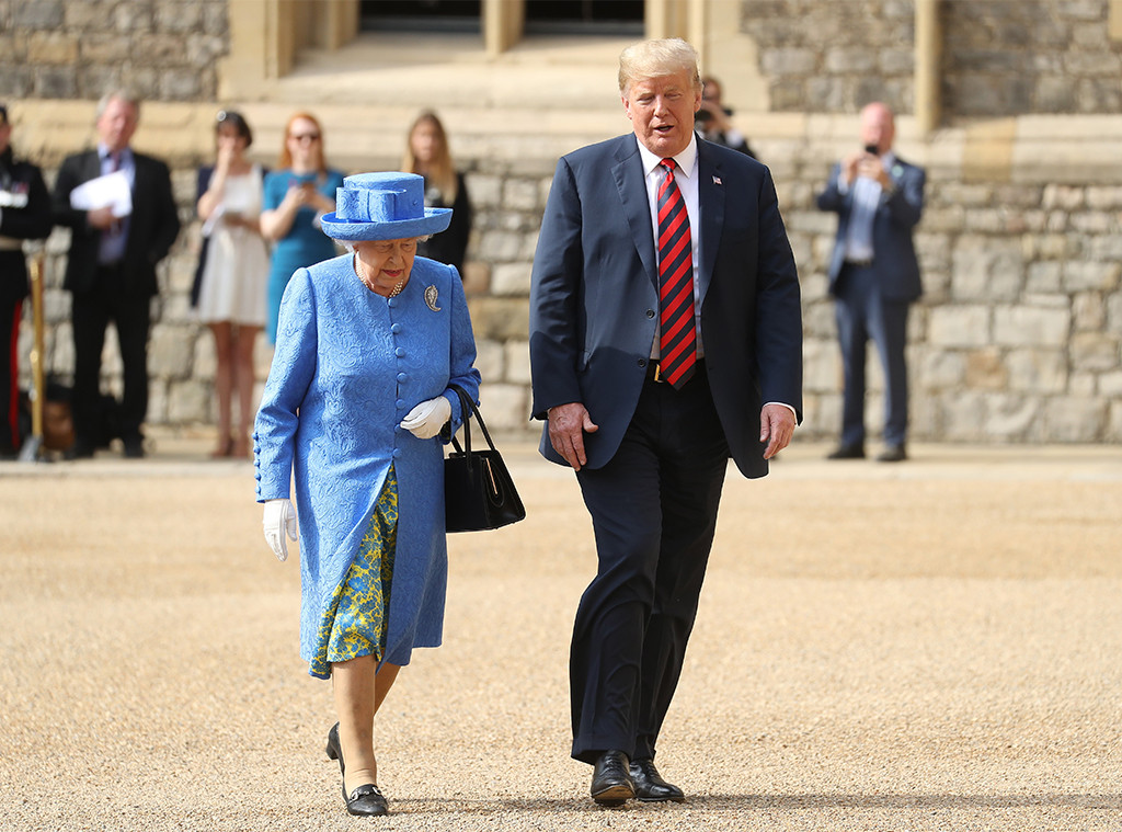 Queen Elizabeth II, Donald Trump